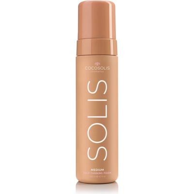 Cocosolis Натурална автобронзираща пяна Solis, Средно наситен, 200 ml
