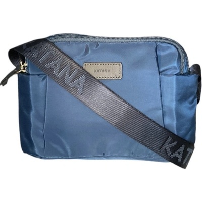 Katana textilní crossbody kabelka petrolejová 28612-06