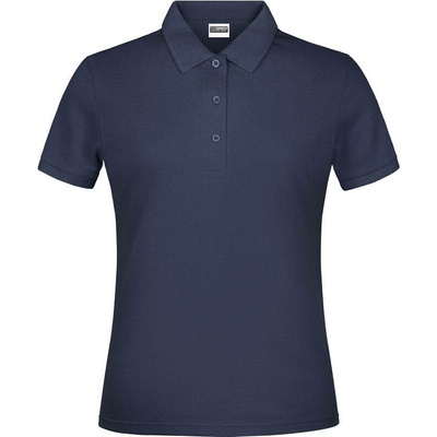 James & Nicholson JN 791 Dámske piqué polo modrá Navy