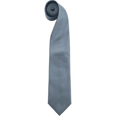 Premier Workwear Kravata s jemným vzorem šedá