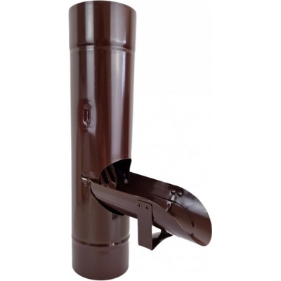 Covernit Lakovaný výpust na zber dažďovej vody 100 mm RAL 8017 hnedá