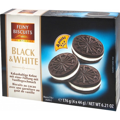 Feiny Biscuits Kakaové sušenky s vanilkovou náplní 176 g