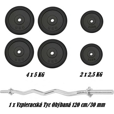 SPARTAN Nakládací ocelový set 33 kg