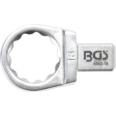 BGS technic Nástrčný očkový klíč 18 mm upnutí 9 x 12 mm BGS 6902-18