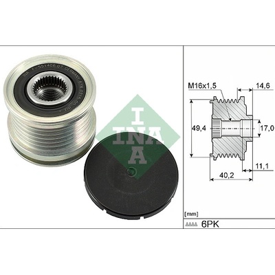 Předstihová spojka Schaeffler INA 535 0124 10 IN 535012410
