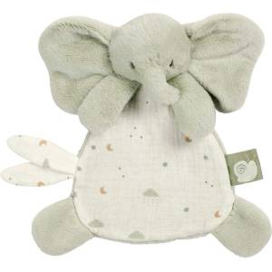 Nattou Бебешка плюшена играчка Nattou - LouLou, Слонче, 25 cm, Linden Green (318075) - baby