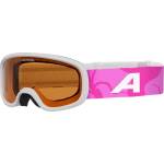 Alpina Детска ски маска Alpina Kid's Piney 2.0 S2 (VLT 20%) Ski goggles - White / Pink Matt / Orange - размер One Size (417-4041-0811)