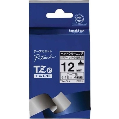 Brother originál čistiacia kazeta do tlačiarne štítkov, Brother, TZE-CL3, 8m, 12mm TZECL3