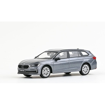 ABREX Škoda Superb IV Combi 2023 Šedá Graphite Metalíza 1:43
