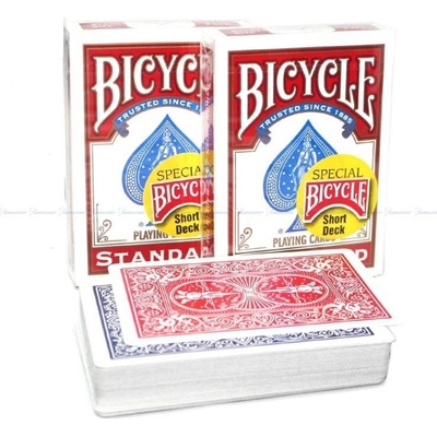 Bicycle Short Decks červené