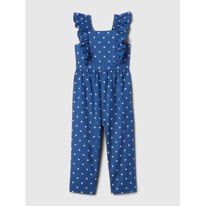 GAP Детски гащеризон от лен GAP GAP | Sin | Момичешки | 98