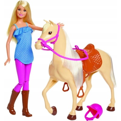 Barbie + základný kôň FXH13