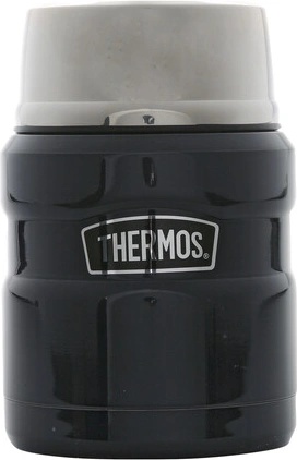 Thermos Термос King Контейнер за храна с лъжица 0, 47 л тъмно син (910500)