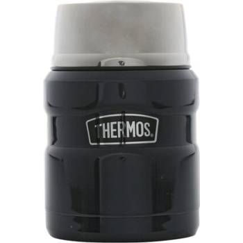 Thermos Термос King Контейнер за храна с лъжица 0, 47 л тъмно син (910500)