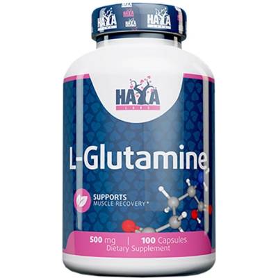 Haya Labs L-Glutamine 500 mg [100 капсули]