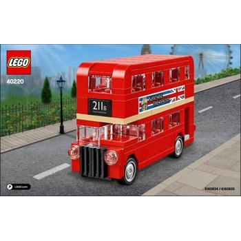 LEGO® Creator 40220 London Red Double Decker Bus