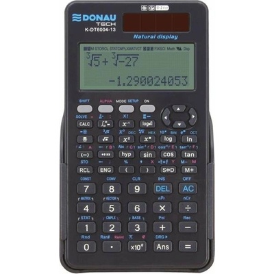 Donau-Tech Kalkulačka DONAU TECH K-DT6004-13 - vedecká tmavosivá