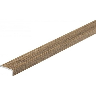 Cezar Profil AL schodový 25x10 mm Dub pálený 2,7 m
