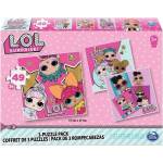Lol Spin Master L. O. L. Изненада! : Glitterati - пакет с 3 пъзела (49 части x3) (20114662) (52031)