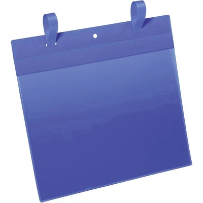 Durable Vrecko na dokumenty s rýchloviazačom 297x210mm na šírku 50 ks modré