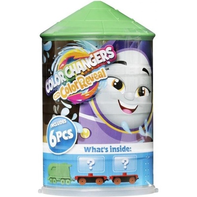Mattel Fisher Price Tomášek a přátelé COLOR REVEAL TAHACÍ KOVOVÁ MAŠINKA HNP80