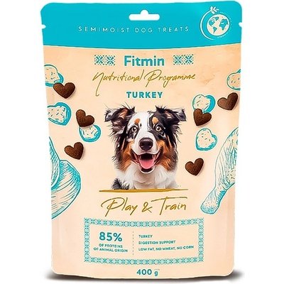 Fitmin NP Play and Train Turkey výcvikový pamlsek 400 g