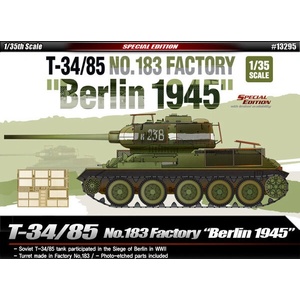 Academy Танк T-34/85 No. 183 " Завод " Берлин 1945" 1/35 (13295)