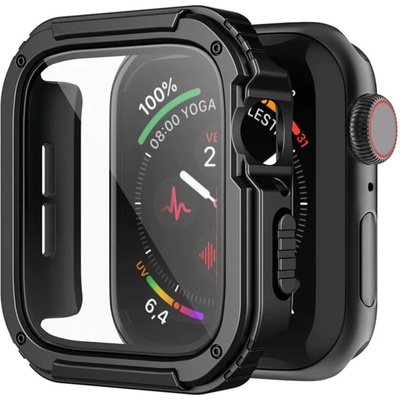 Lito Puzdro Watch Armor 360 + ochrana displeja - Apple Watch 1 / 2 / 3 (38 mm) - Čierne KF2312347