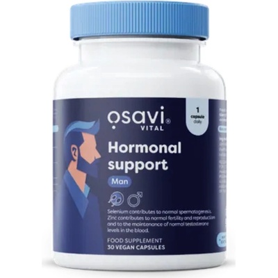 Osavi Hormonal support Man hormonální podpora pro muže 30 rostlinných kapslí