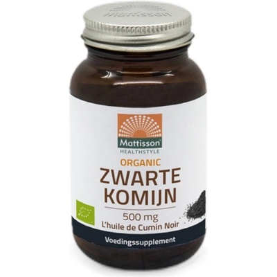 Mattisson Healthstyle Organic Black Cumin Oil 500 mg [90 капсули]
