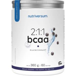 Nutriversum BCAA 2: 1: 1 Powder | Flow [360 грама] Касис