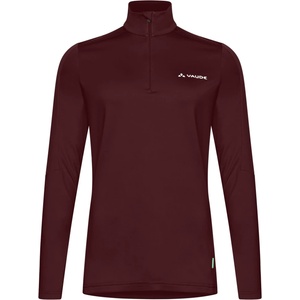 VAUDE Дамски поларен пуловер Vaude Women's Livigno Halfzip II Fleece jumper - Dark Oak - размер 34 (EU) (105-2999-1611)