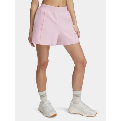 Under Armour kraťasy Unstoppable Fleece Short Wmn pink