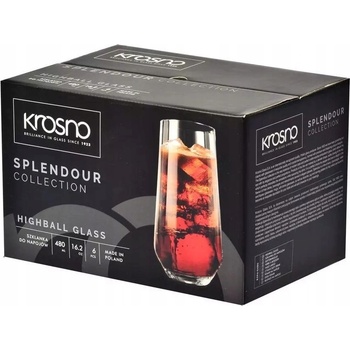 Krosno Poháre na nápoje 6 x 480 ml