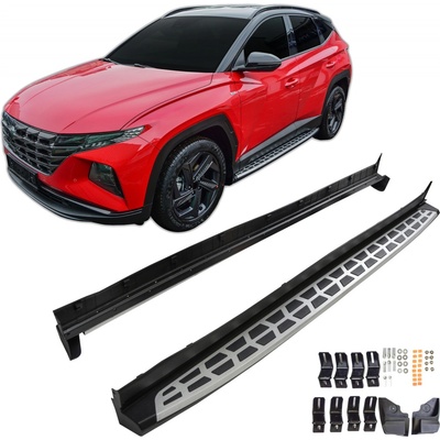 J&J AUTOMOTIVE Bočné nášľapy Hyundai Tucson od 2022 (nie N-line)