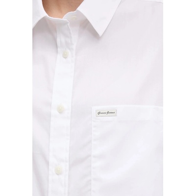 Guess Jeans Памучна риза Guess Jeans (W5GH98.WH7P1)