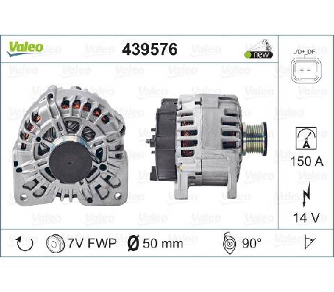 Alternátor VALEO 439576