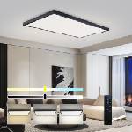 Brilagi Brilagi-LED Димируемо осветително тяло за баня FRAME SMART LED/96W/230V IP44 черно + дистанционно управление (BG3813)