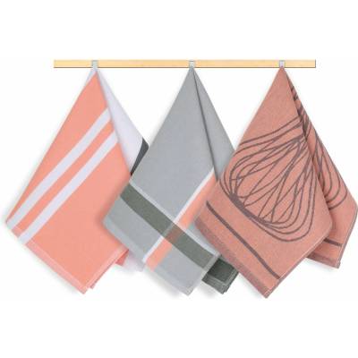 Bellatex Geometrie 50 x 70 cm 3 ks Černá Bílá