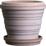 Bergs Potter Саксия Planet Jupiter с поставка 25 см розова (PLAR25S)