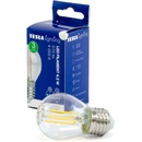 Tesla LED žárovka FILAMENT RETRO miniglobe, E27, 4,2W, 230V, 470lm, 25 000h, 2700K teplá bílá, 360