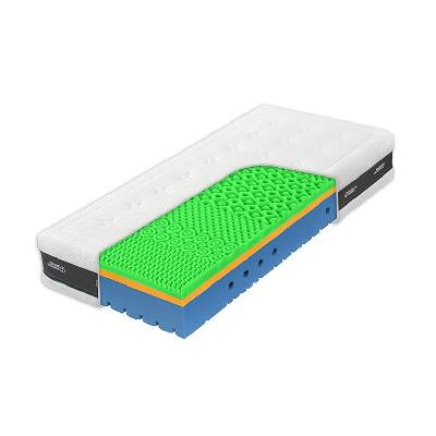 Tropico Matrace Super Fox Visco Heaven - 200x200 Classic bez zpevněných boků, Výška: 24cm