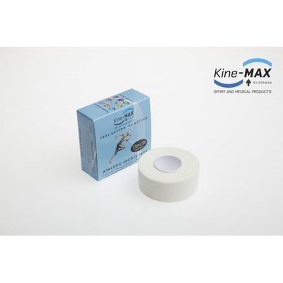 Kine-MAX neelastická tejpovacia páska Full Coat biela 2,5 cm x 10 m