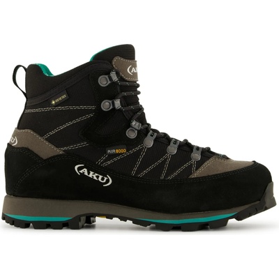 AKU Дамски туристически обувки Aku Women's Trekker L. 3 Wide GTX Walking boots - Black / Mint - размер 37 (EU) (119-0512-0113)