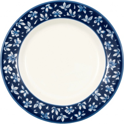 GREEN GATE Porcelánový tanier Dahla Blue 15 cm