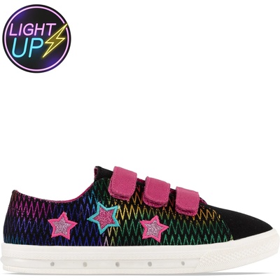 Fabric Детски маратонки Fabric Flash Canvas Trainers Childrens - Multi Star