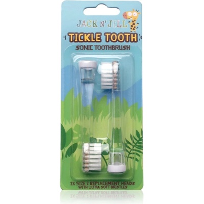 Jack N' Jill Tickle Tooth резервни глави за четка за зъби Tickle Tooth 2 бр