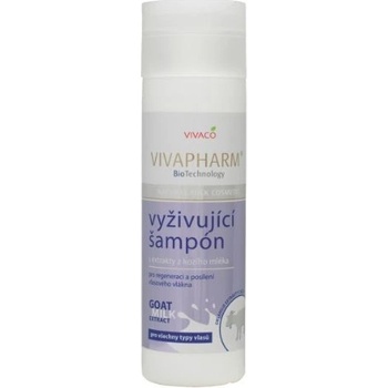 Vivaco VivaPharm Šampón na vlasy vyživujúci s kozím mliekom 200 ml