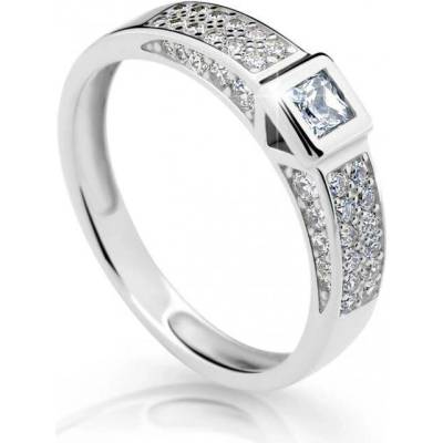 Cutie Jewellery prsten z bílého zlata se zirkony Z6715 2361 10 X 2