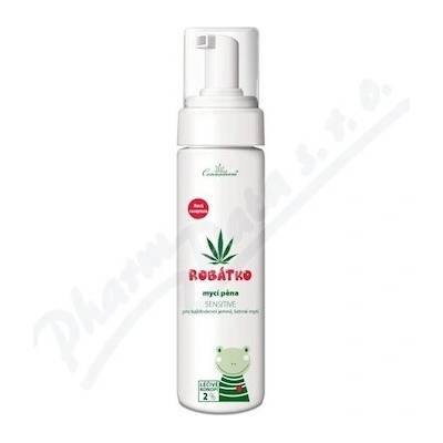 SIMPLY YOU Cannaderm Robátko mycí pěna Sensitive 200 ml – Hledejceny.cz